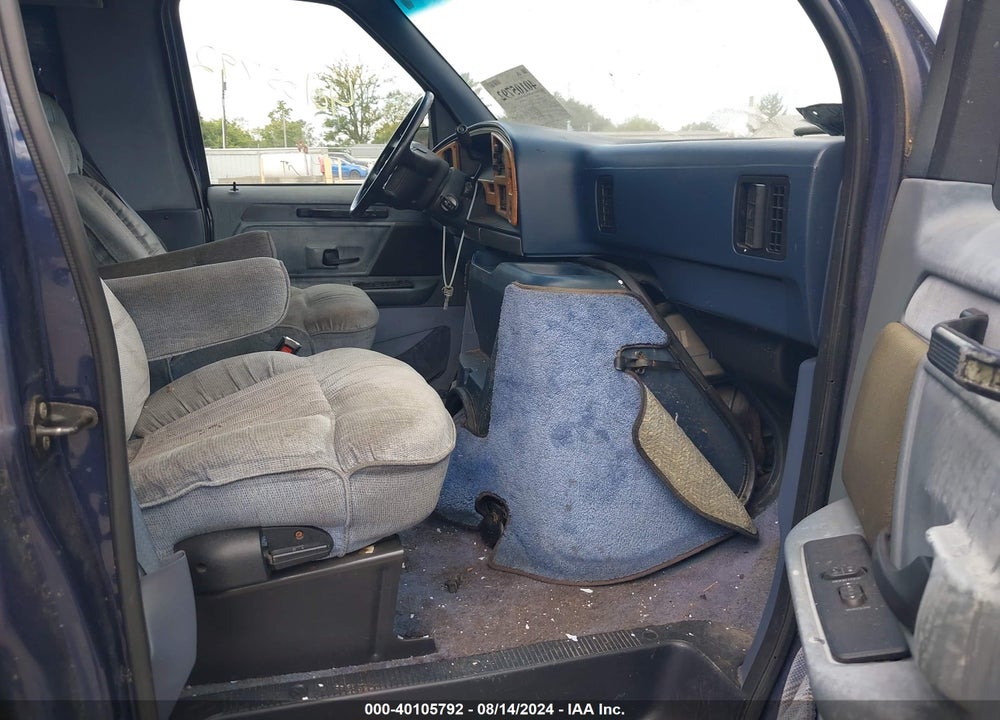 1995 FORD ECONOLINE E150 VAN VIN: 1FDEE14H2SHA38987