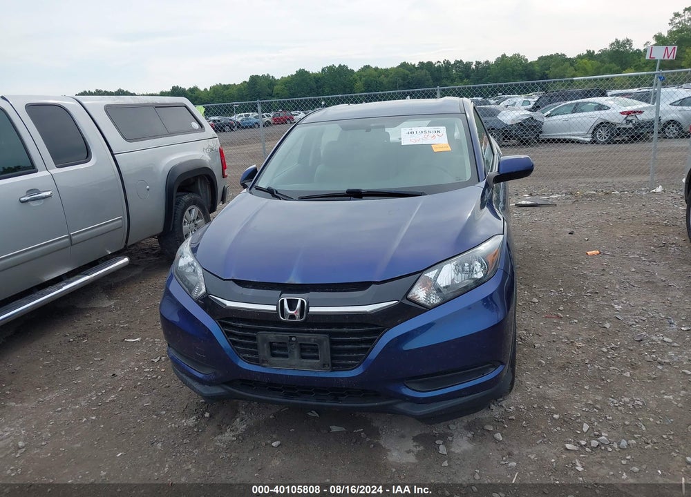 2016 HONDA HR-V LX VIN: 3CZRU6H37GM720927