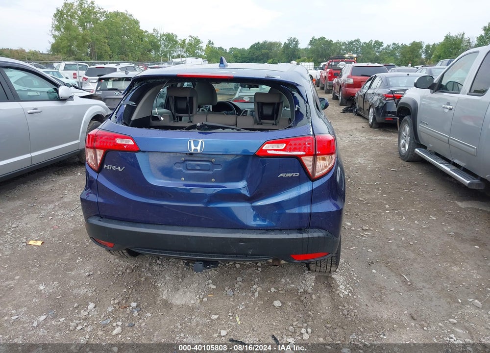 2016 HONDA HR-V LX VIN: 3CZRU6H37GM720927