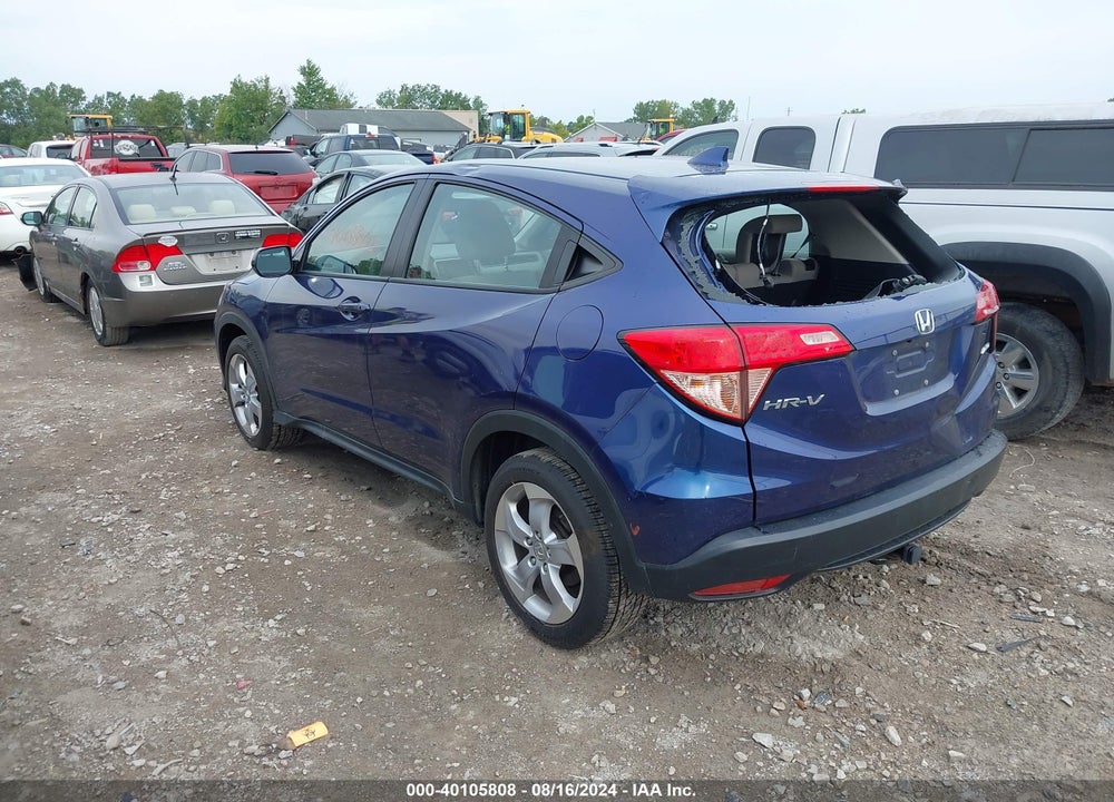 2016 HONDA HR-V LX VIN: 3CZRU6H37GM720927