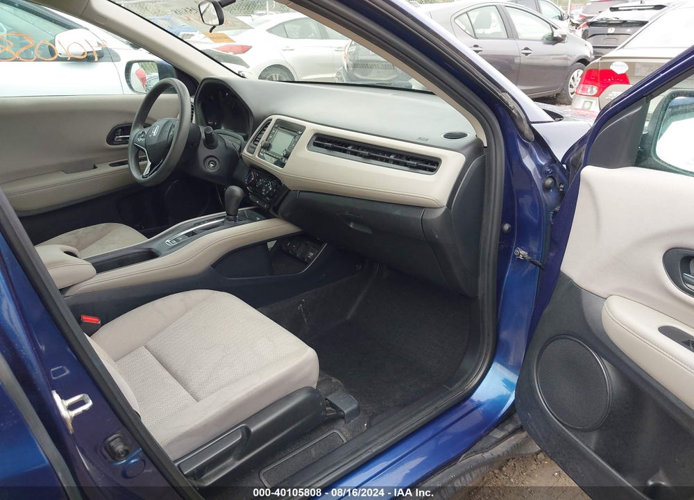 2016 HONDA HR-V LX VIN: 3CZRU6H37GM720927