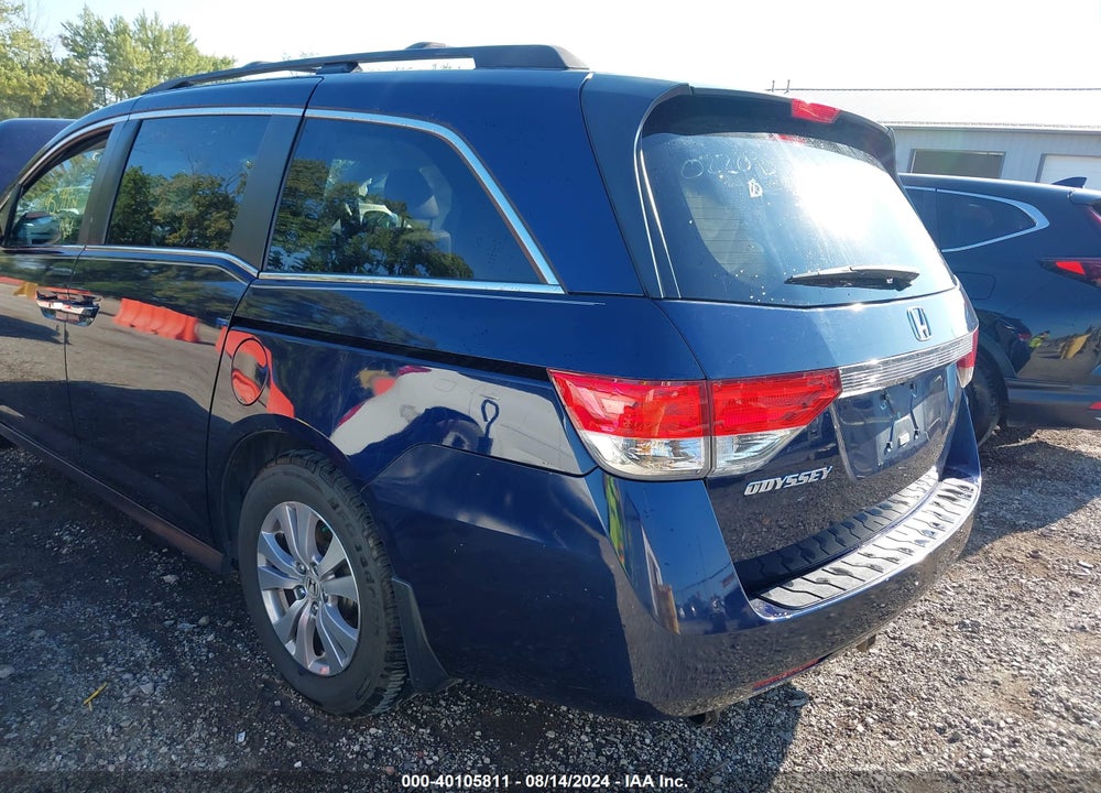 2017 HONDA ODYSSEY EX-L VIN: 5FNRL5H60HB022095