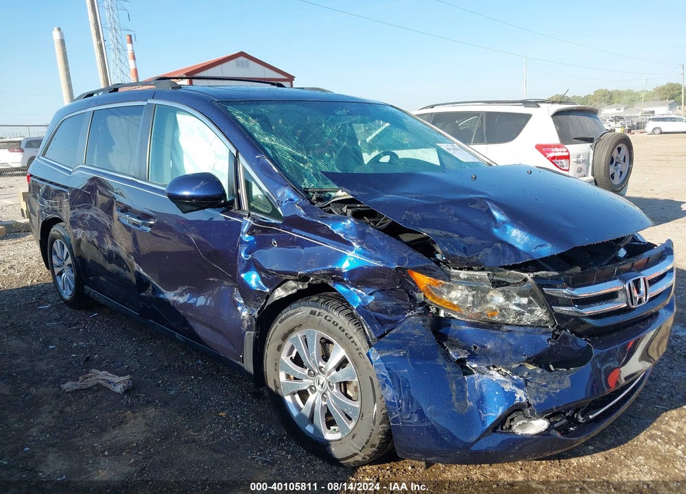 2017 HONDA ODYSSEY EX-L VIN: 5FNRL5H60HB022095