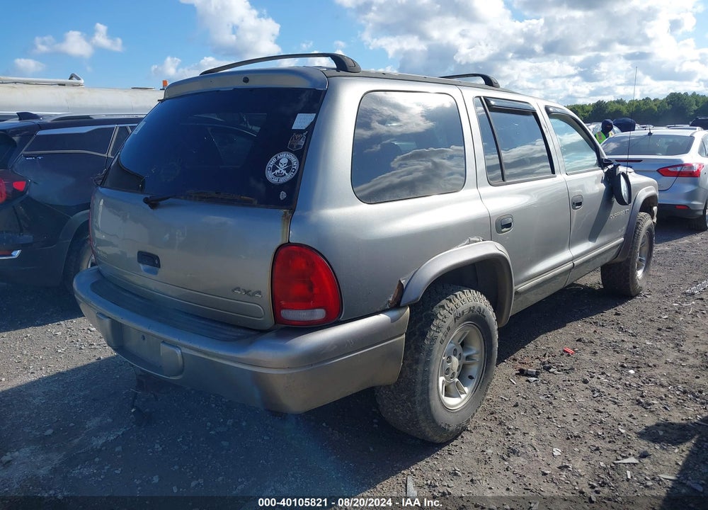 2000 DODGE DURANGO VIN: 1B4HS28N5YF214481