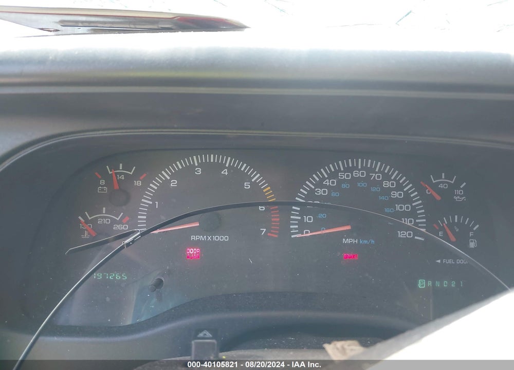 2000 DODGE DURANGO VIN: 1B4HS28N5YF214481