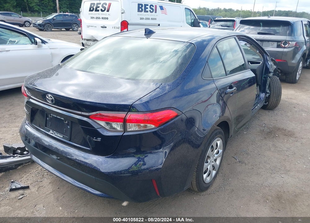 2020 TOYOTA COROLLA LE VIN: JTDEPRAE8LJ090870