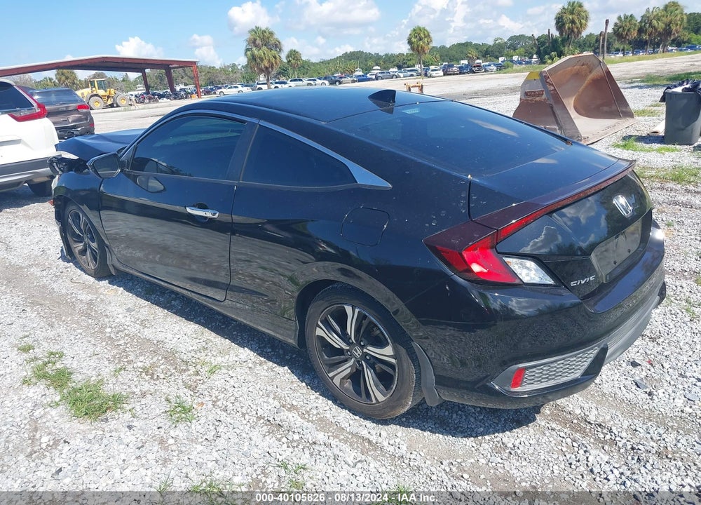 2017 HONDA CIVIC TOURING VIN: 2HGFC3B93HH360578