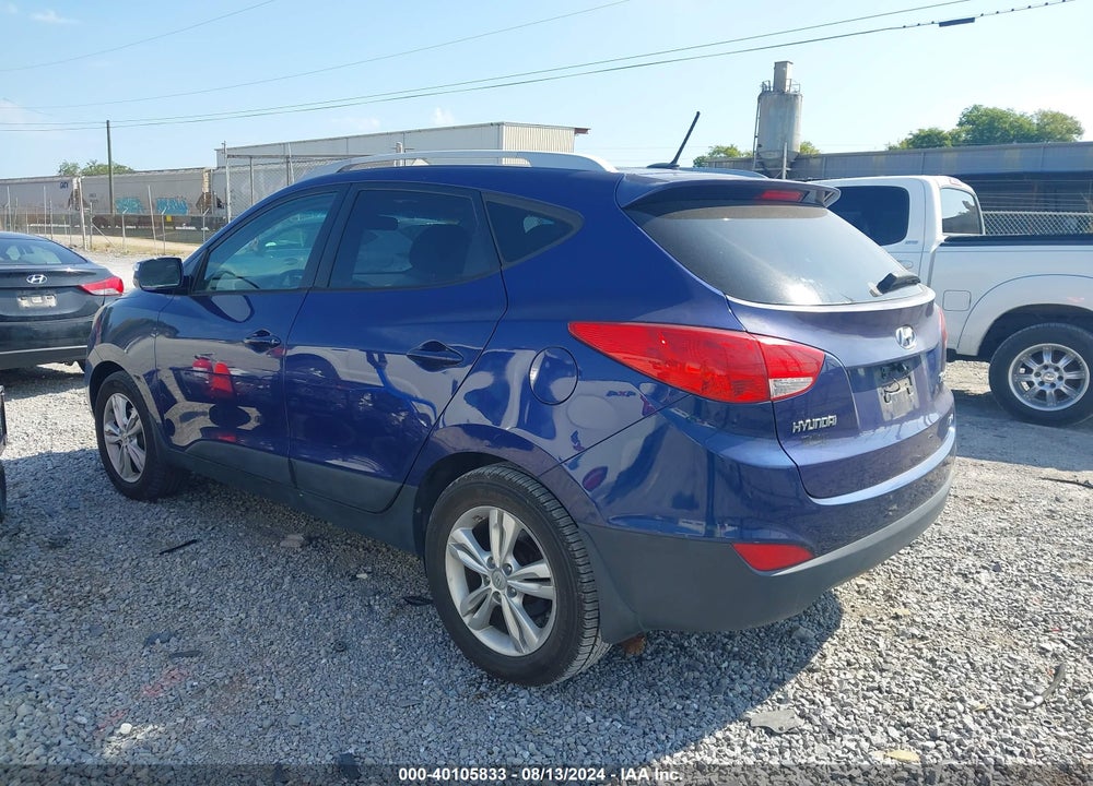 2012 HYUNDAI TUCSON GLS VIN: KM8JUCAC3CU474858