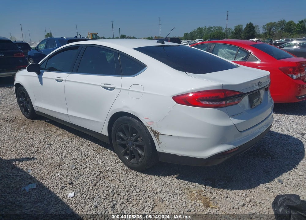 2017 FORD FUSION SE VIN: 3FA6P0HD0HR251289