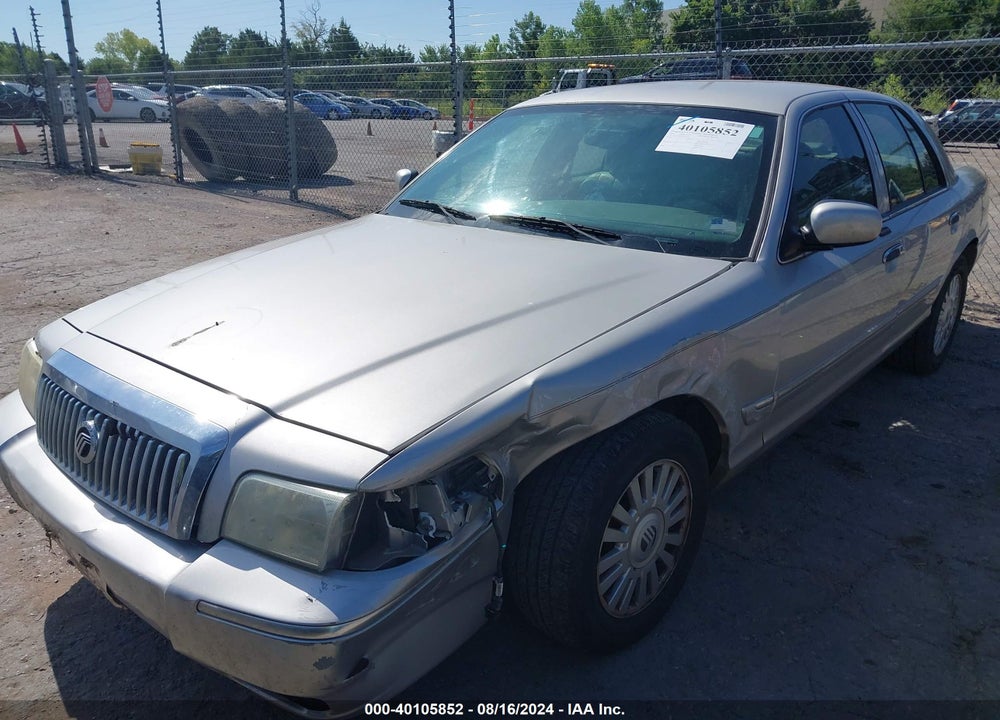2007 MERCURY GRAND MARQUIS LS VIN: 2MEFM75W37X622221