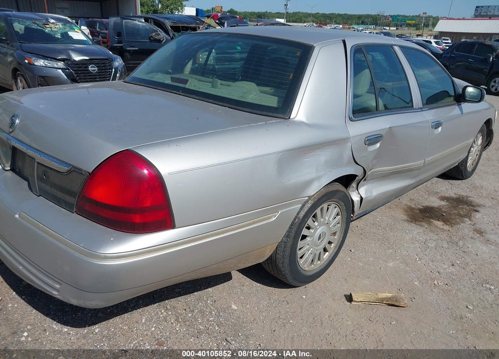 2007 MERCURY GRAND MARQUIS LS VIN: 2MEFM75W37X622221