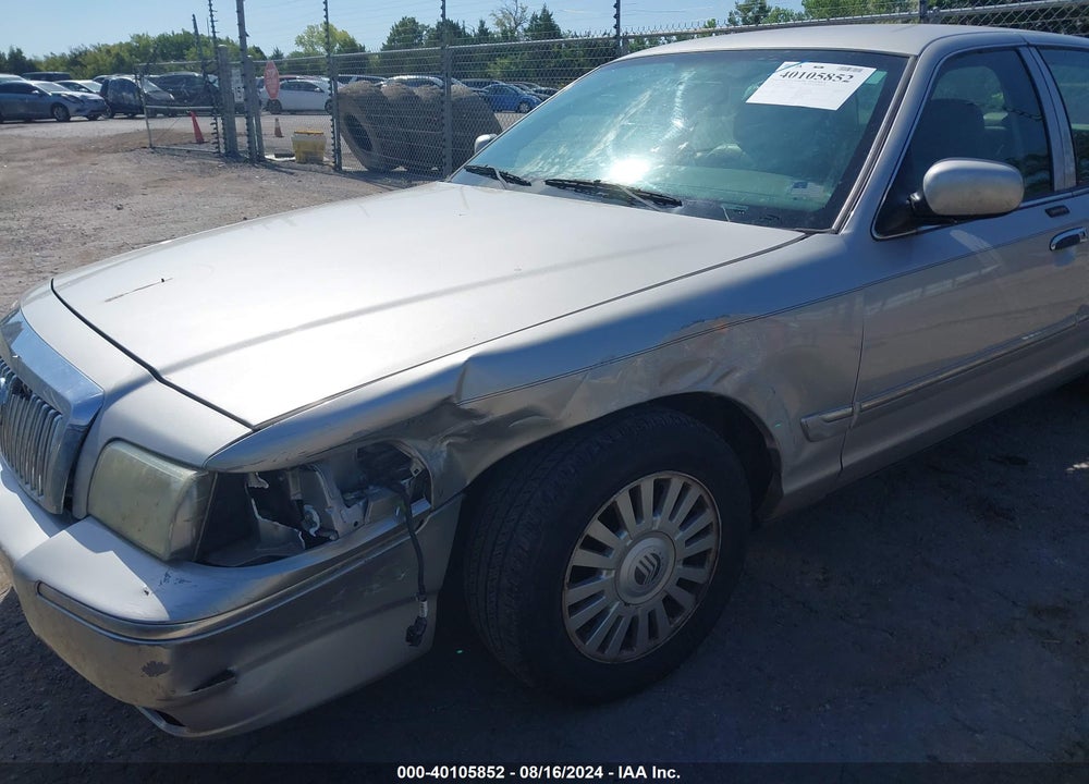 2007 MERCURY GRAND MARQUIS LS VIN: 2MEFM75W37X622221