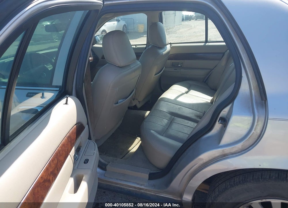 2007 MERCURY GRAND MARQUIS LS VIN: 2MEFM75W37X622221