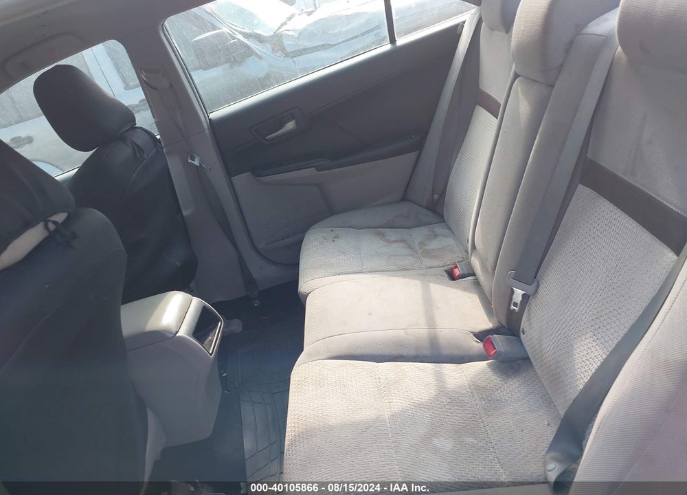 2012 TOYOTA CAMRY LE VIN: 4T4BF1FKXCR205670