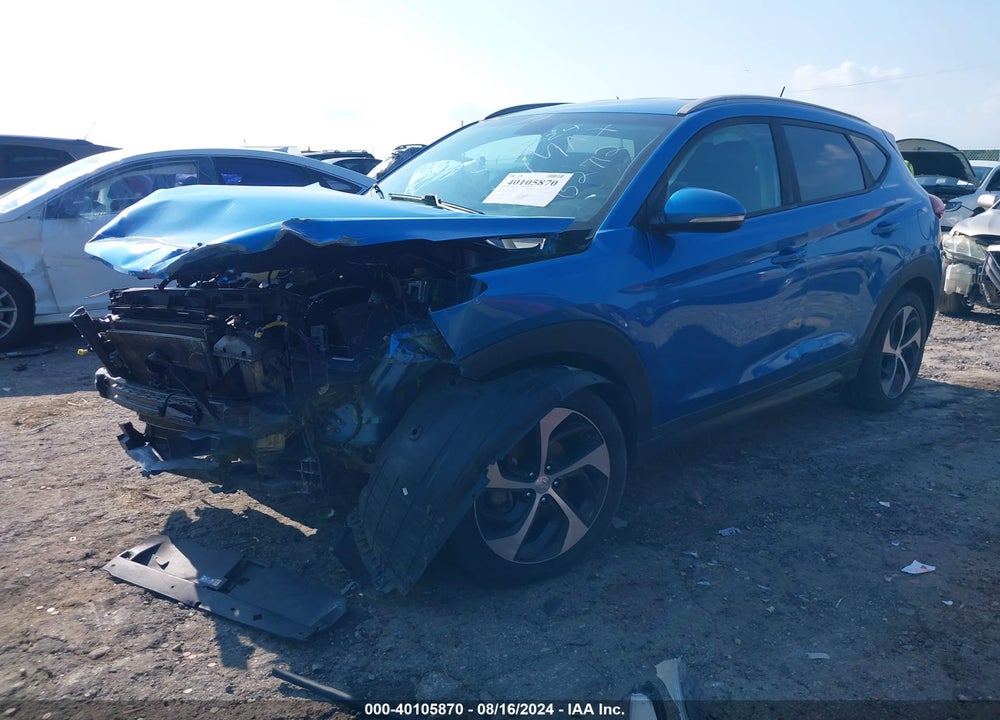 2016 HYUNDAI TUCSON SPORT VIN: KM8J3CA29GU152712
