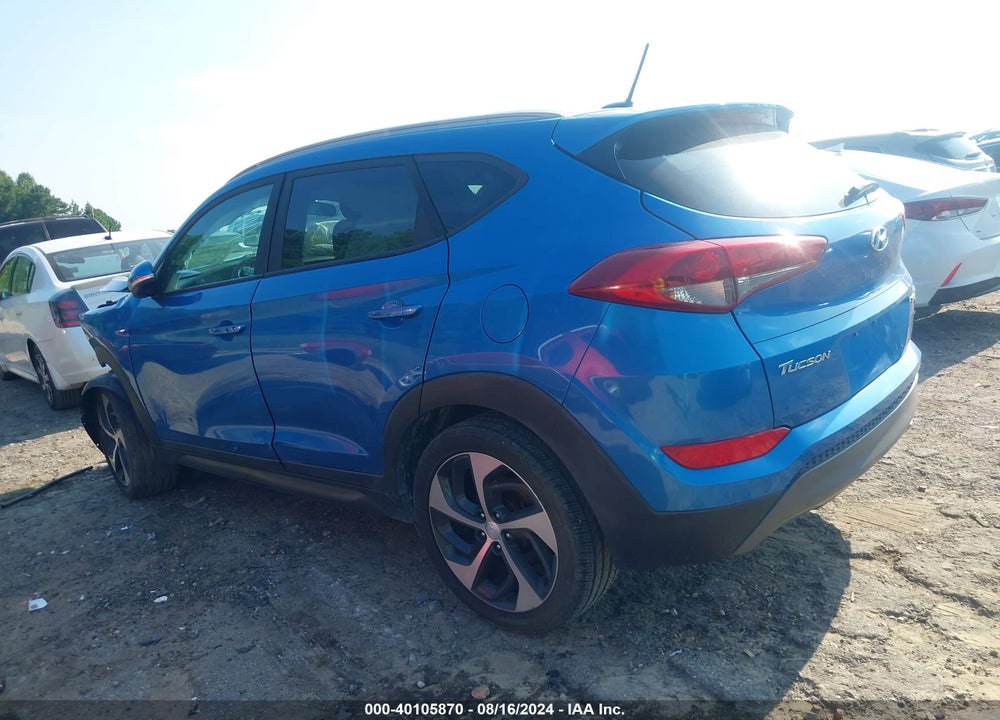 2016 HYUNDAI TUCSON SPORT VIN: KM8J3CA29GU152712