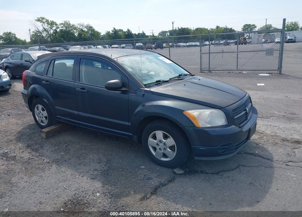 2007 DODGE CALIBER VIN: 1B3HB28B17D320687