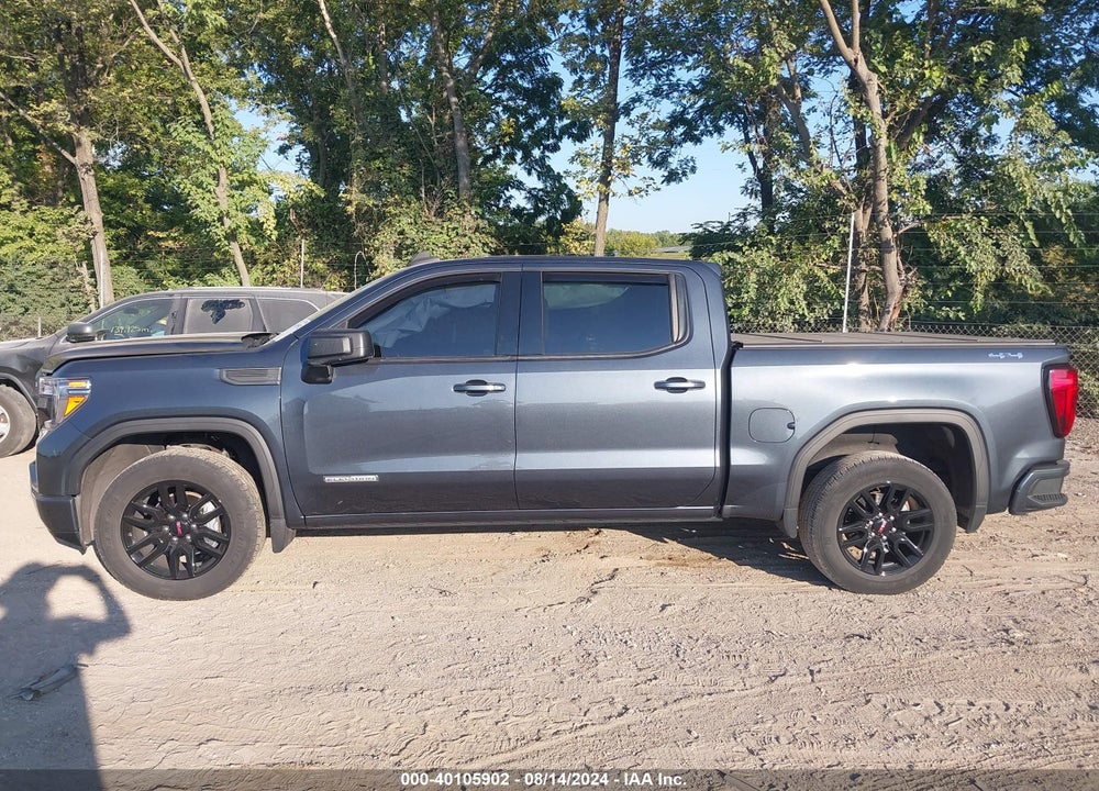 2021 GMC SIERRA 1500 4WD SHORT BOX ELEVATION VIN: 1GTP9CEK7MZ385283