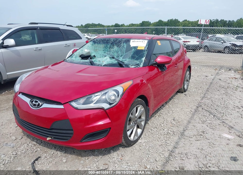 2016 HYUNDAI VELOSTER VIN: KMHTC6AD8GU290205