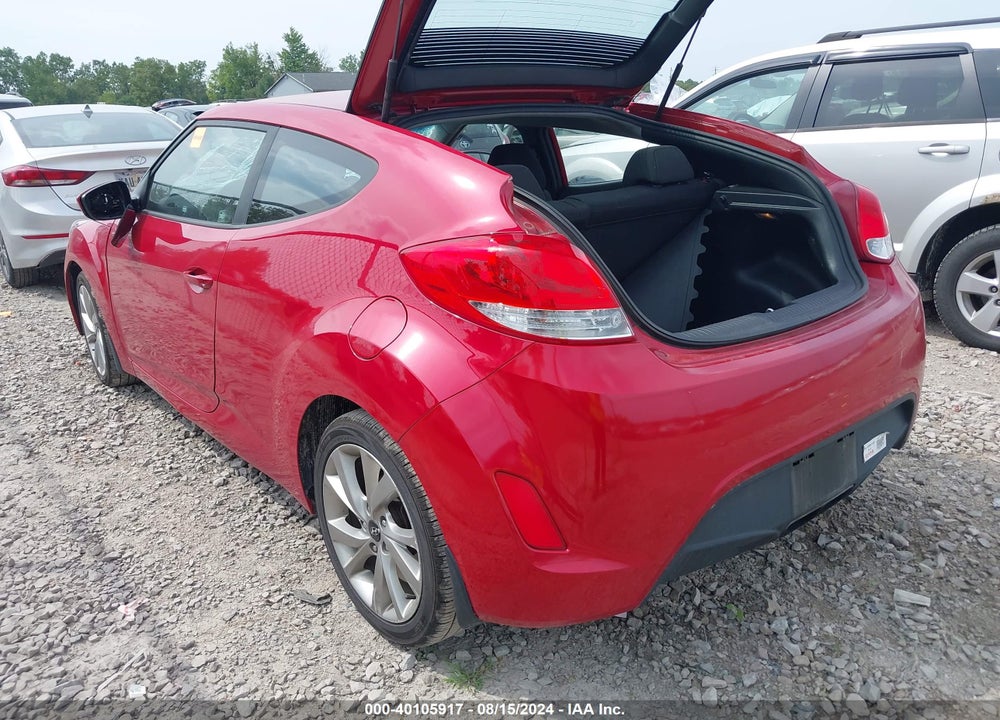 2016 HYUNDAI VELOSTER VIN: KMHTC6AD8GU290205