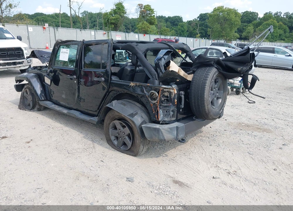 2016 JEEP WRANGLER UNLIMITED FREEDOM VIN: 1C4HJWDG4GL167707