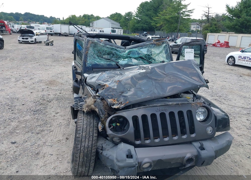 2016 JEEP WRANGLER UNLIMITED FREEDOM VIN: 1C4HJWDG4GL167707