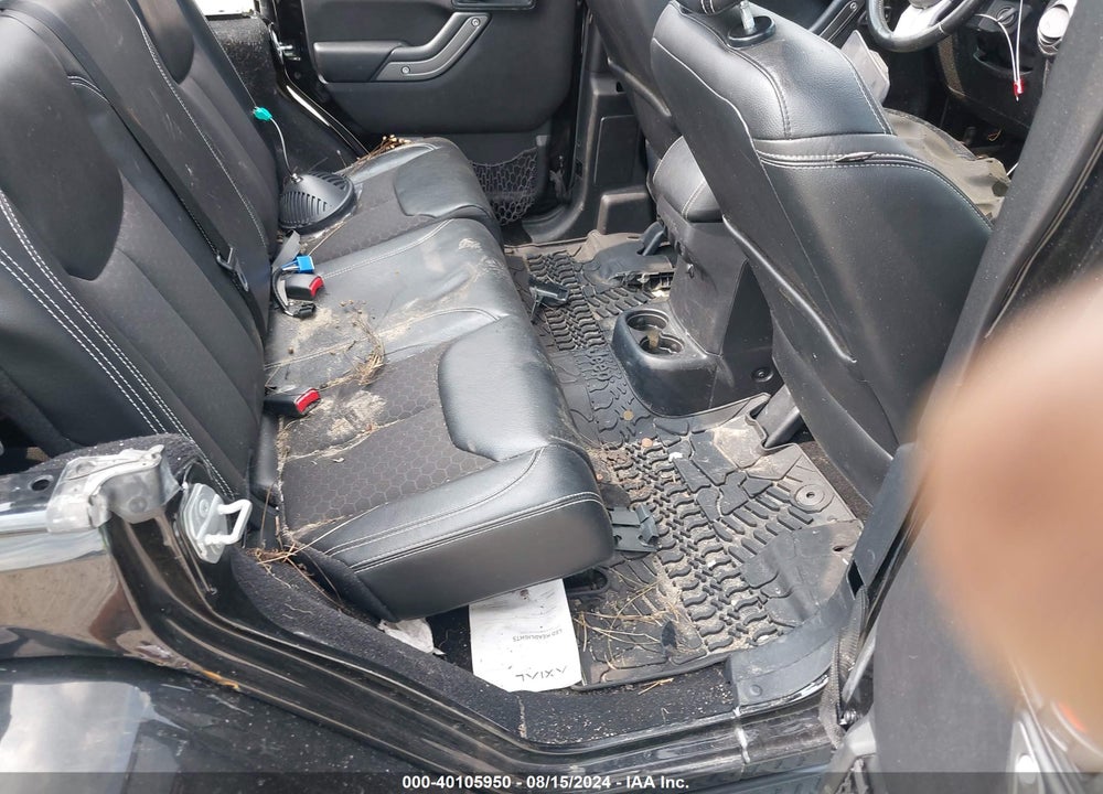 2016 JEEP WRANGLER UNLIMITED FREEDOM VIN: 1C4HJWDG4GL167707