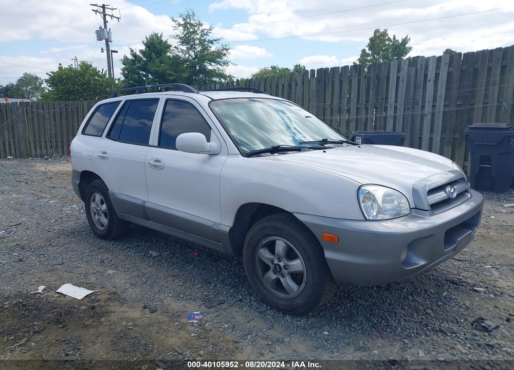 2005 HYUNDAI SANTA FE GLS/LX VIN: KM8SC13E95U962273