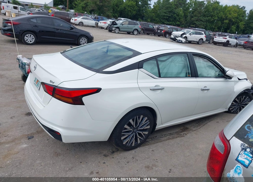 2023 NISSAN ALTIMA SV FWD VIN: 1N4BL4DV7PN343209