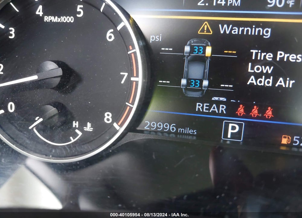 2023 NISSAN ALTIMA SV FWD VIN: 1N4BL4DV7PN343209