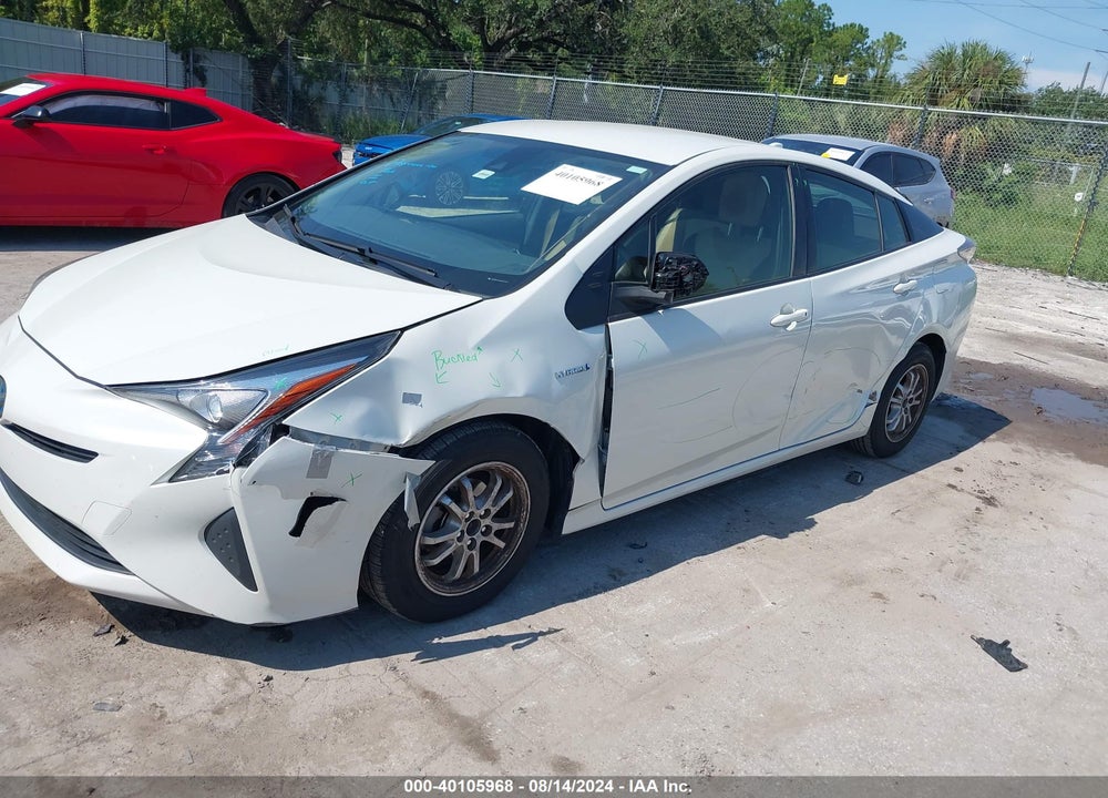 2017 TOYOTA PRIUS TWO VIN: JTDKBRFU5H3545185