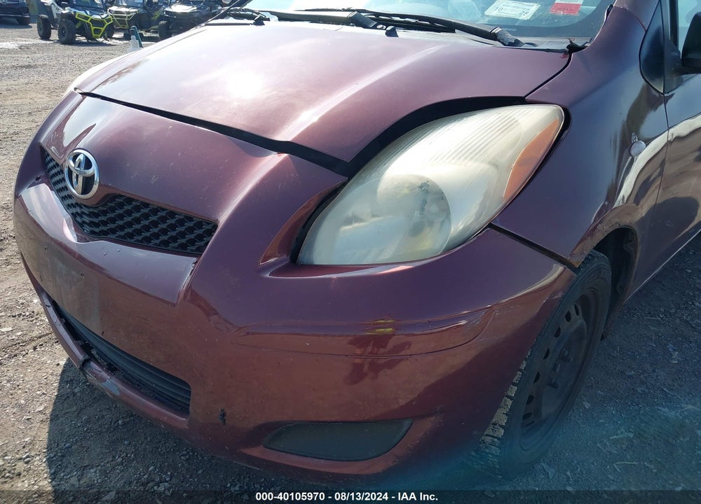 2010 TOYOTA YARIS VIN: JTDKT4K33A5321873