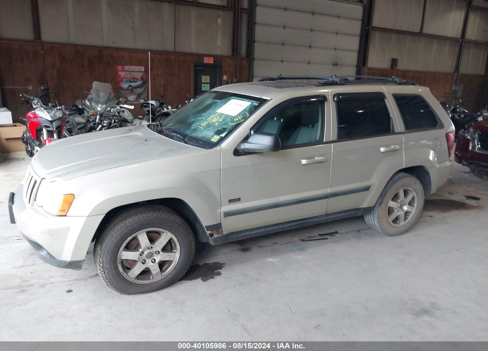 2008 JEEP GRAND CHEROKEE LAREDO VIN: 1J8GR48KX8C147883