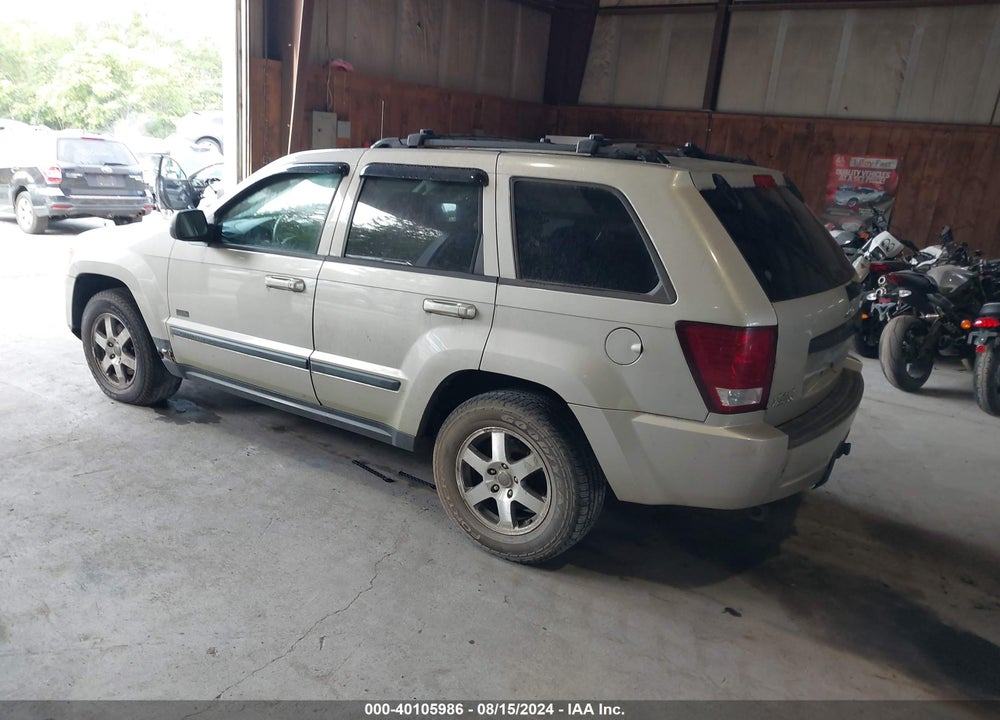 2008 JEEP GRAND CHEROKEE LAREDO VIN: 1J8GR48KX8C147883