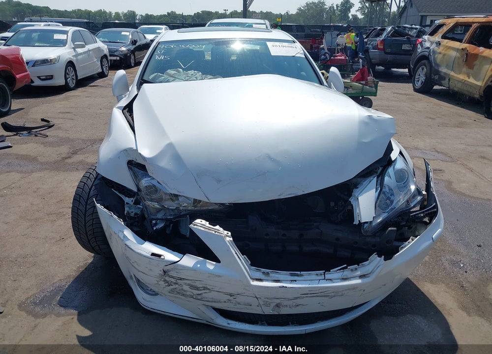 2008 LEXUS IS 350 VIN: JTHBE262282014706