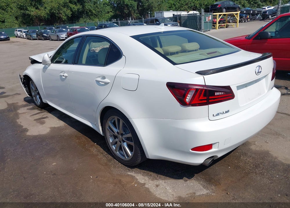 2008 LEXUS IS 350 VIN: JTHBE262282014706