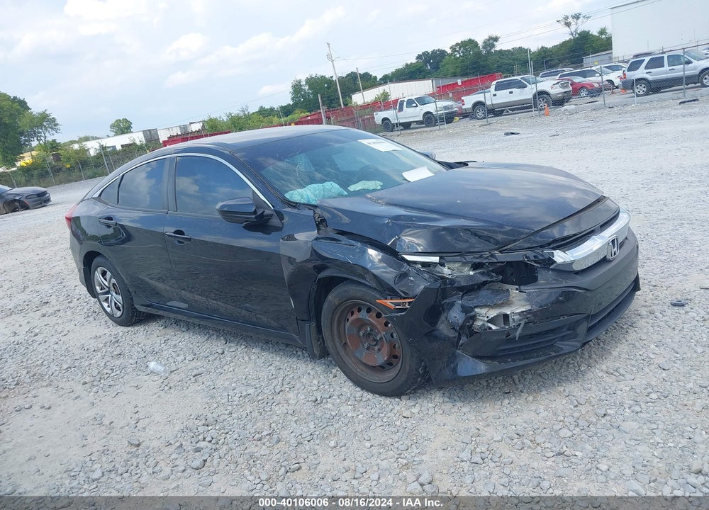 2016 HONDA CIVIC LX VIN: 19XFC2F52GE021692