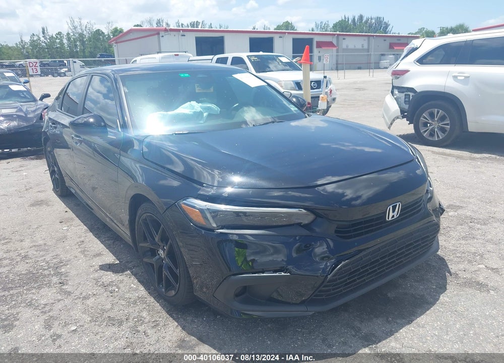 2022 HONDA CIVIC SPORT VIN: 2HGFE2F58NH583738