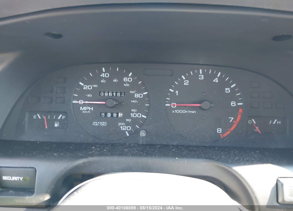 1999 NISSAN ALTIMA GLE/GXE/SE/SE-L/XE VIN: 1N4DL01D6XC175538