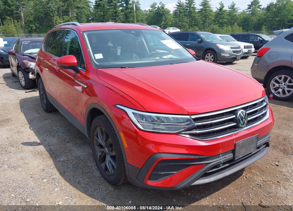 2022 VOLKSWAGEN TIGUAN 2.0T SE VIN: 3VV2B7AX3NM034270