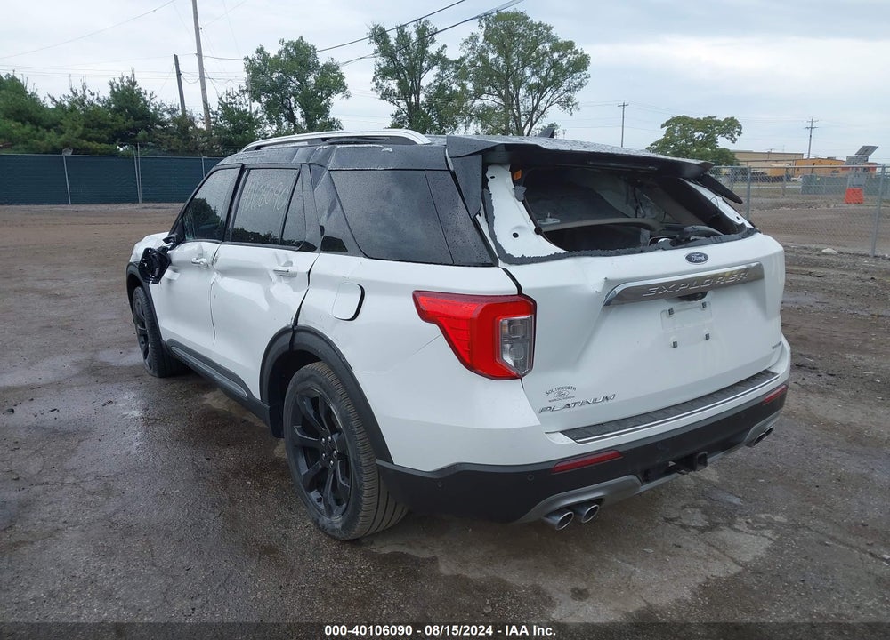 2020 FORD EXPLORER PLATINUM VIN: 1FM5K8HC4LGB03345