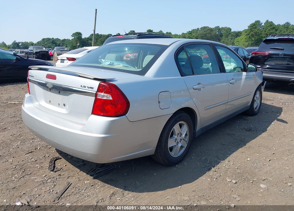 2004 CHEVROLET MALIBU LS VIN: 1G1ZT54884F225709