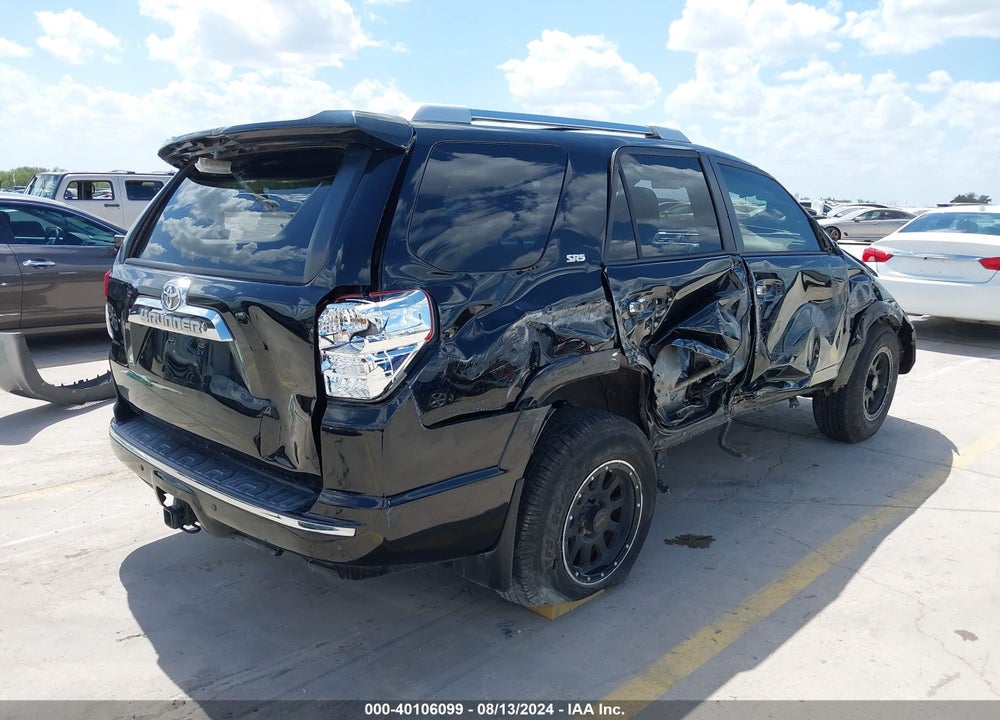 2012 TOYOTA 4RUNNER SR5 VIN: JTEZU5JR4C5043913