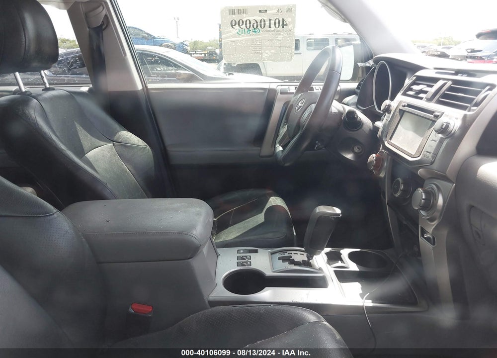 2012 TOYOTA 4RUNNER SR5 VIN: JTEZU5JR4C5043913