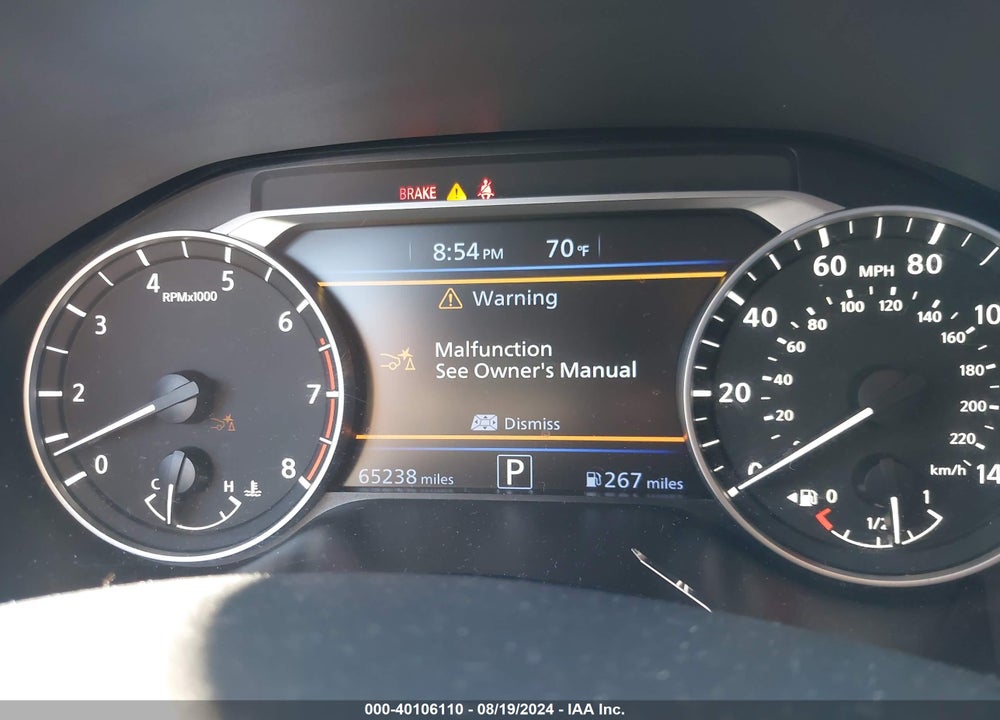 2021 NISSAN ALTIMA SR FWD VIN: 1N4BL4CV0MN317967