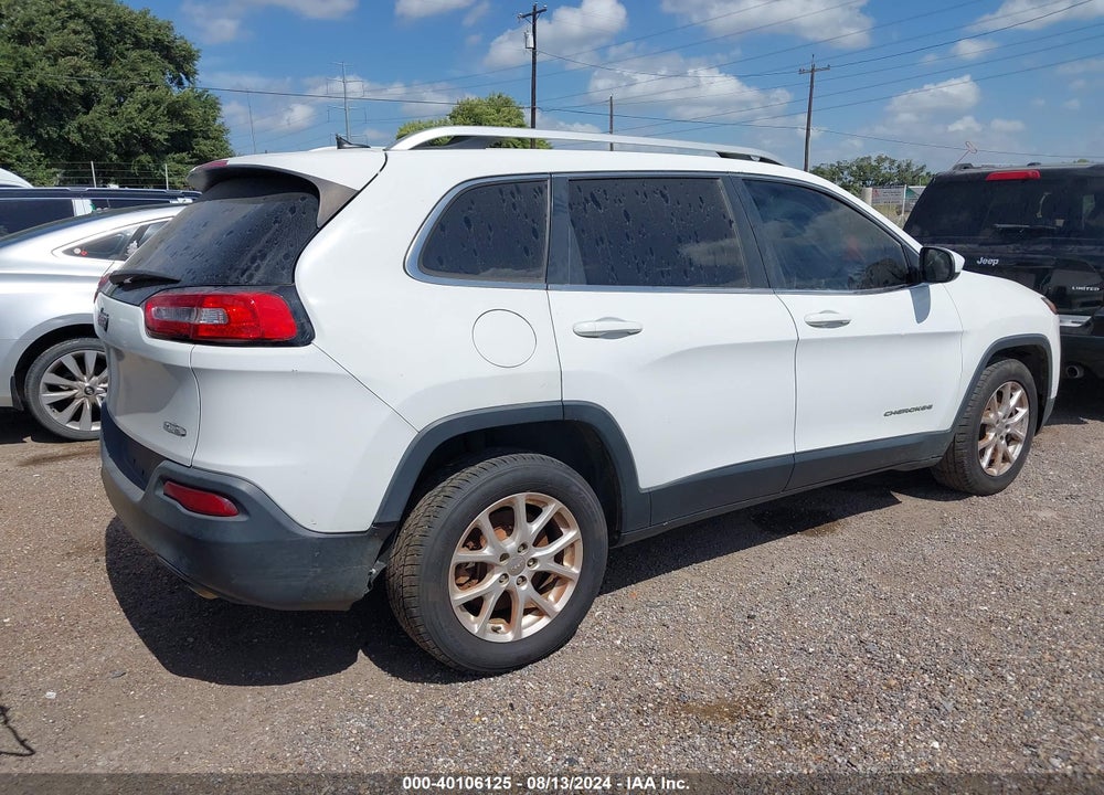 2014 JEEP CHEROKEE LATITUDE VIN: 1C4PJLCS0EW106236