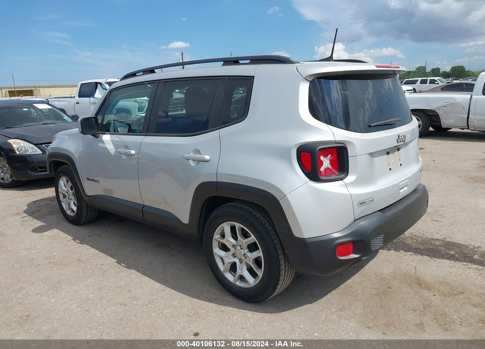 2018 JEEP RENEGADE LATITUDE FWD VIN: ZACCJABB4JPH99386