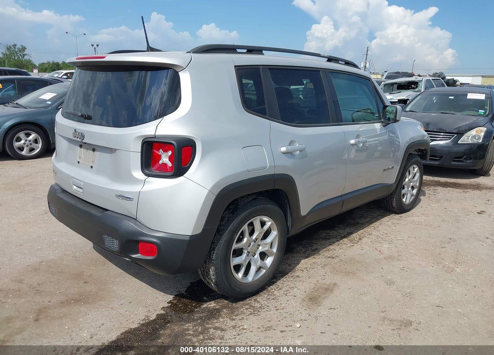 2018 JEEP RENEGADE LATITUDE FWD VIN: ZACCJABB4JPH99386