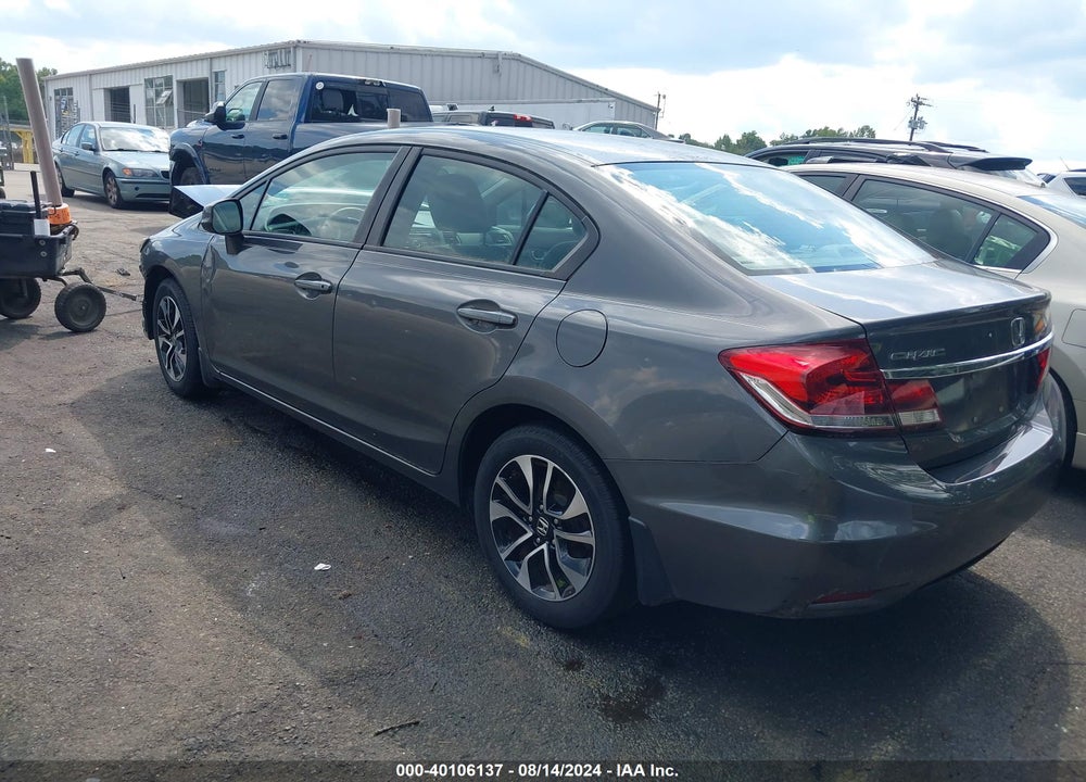 2013 HONDA CIVIC VIN: 2HGFB2F81DH555507
