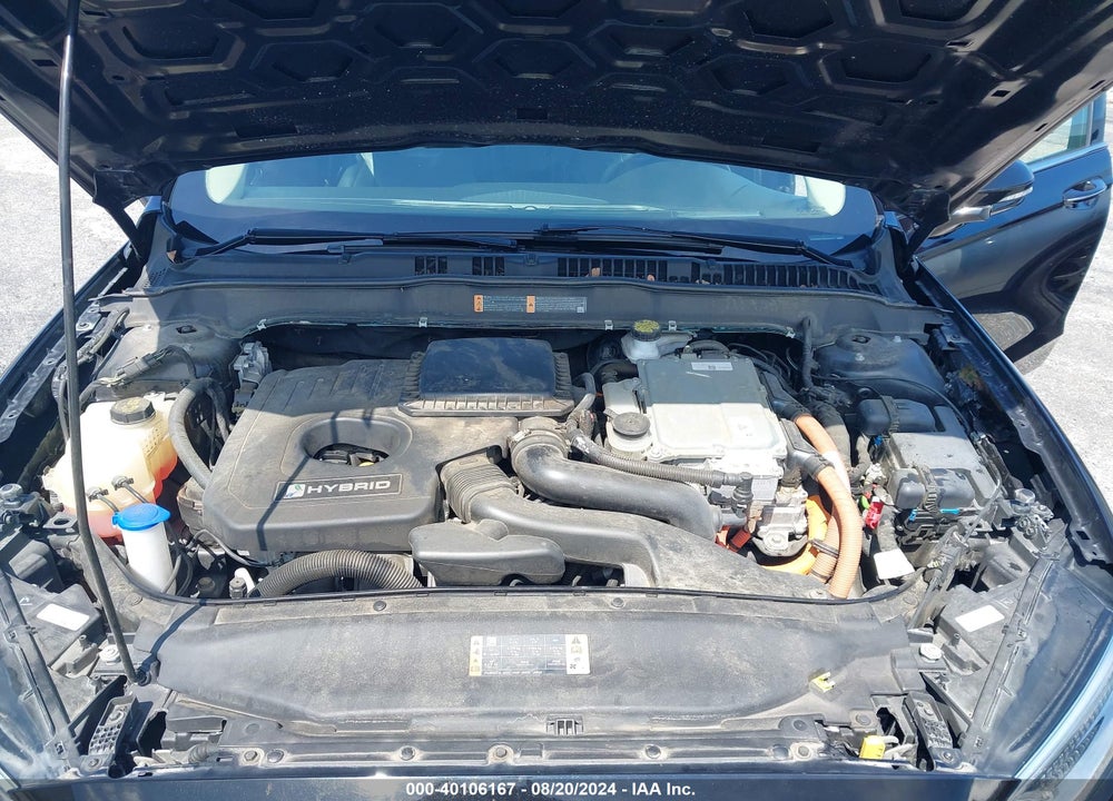 2019 FORD FUSION HYBRID TITANIUM VIN: 3FA6P0RU5KR105377